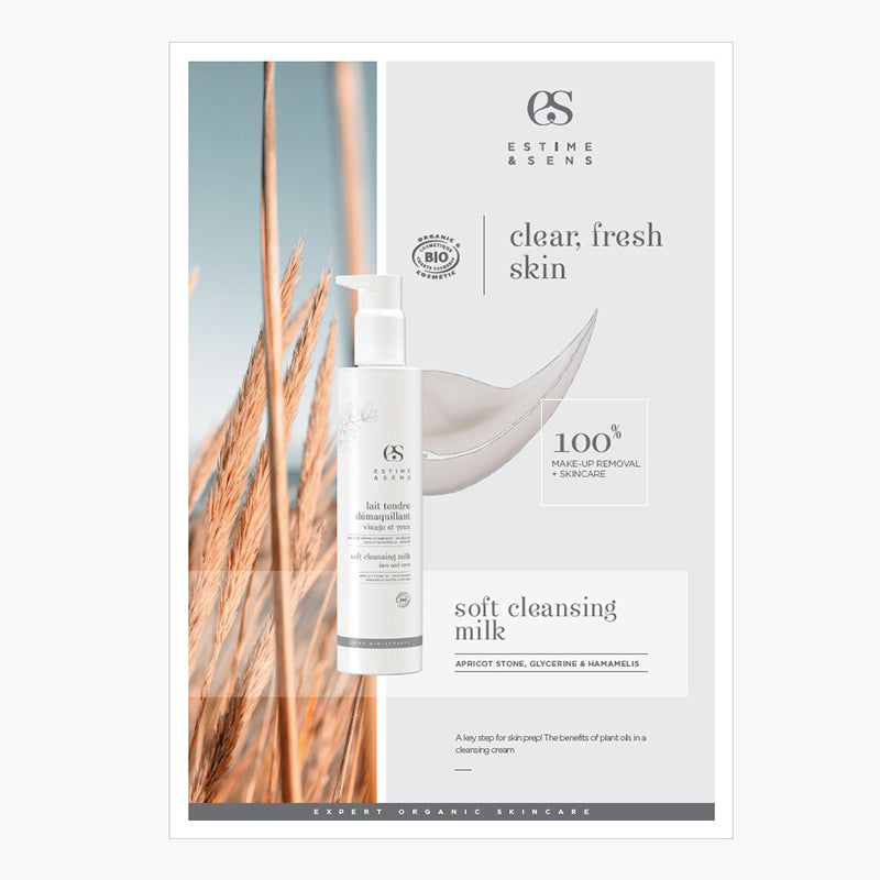 Strut Card - Soft Cleansing Milk